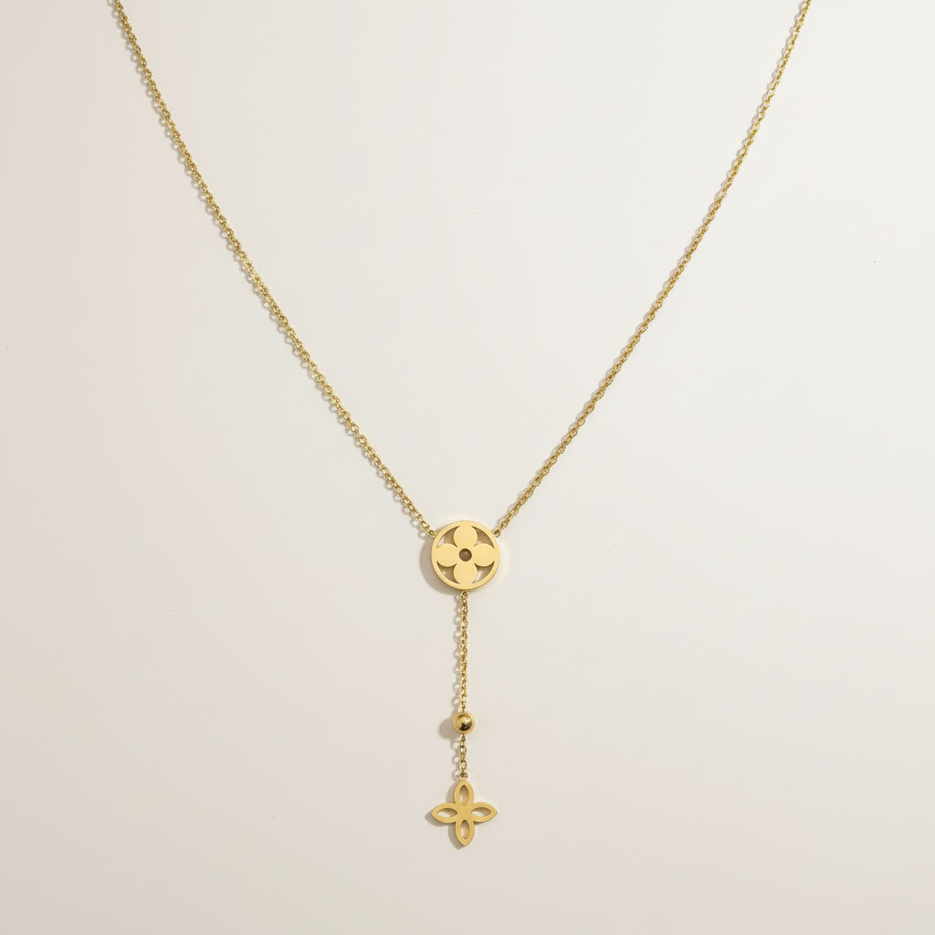 Floral Charm Necklace