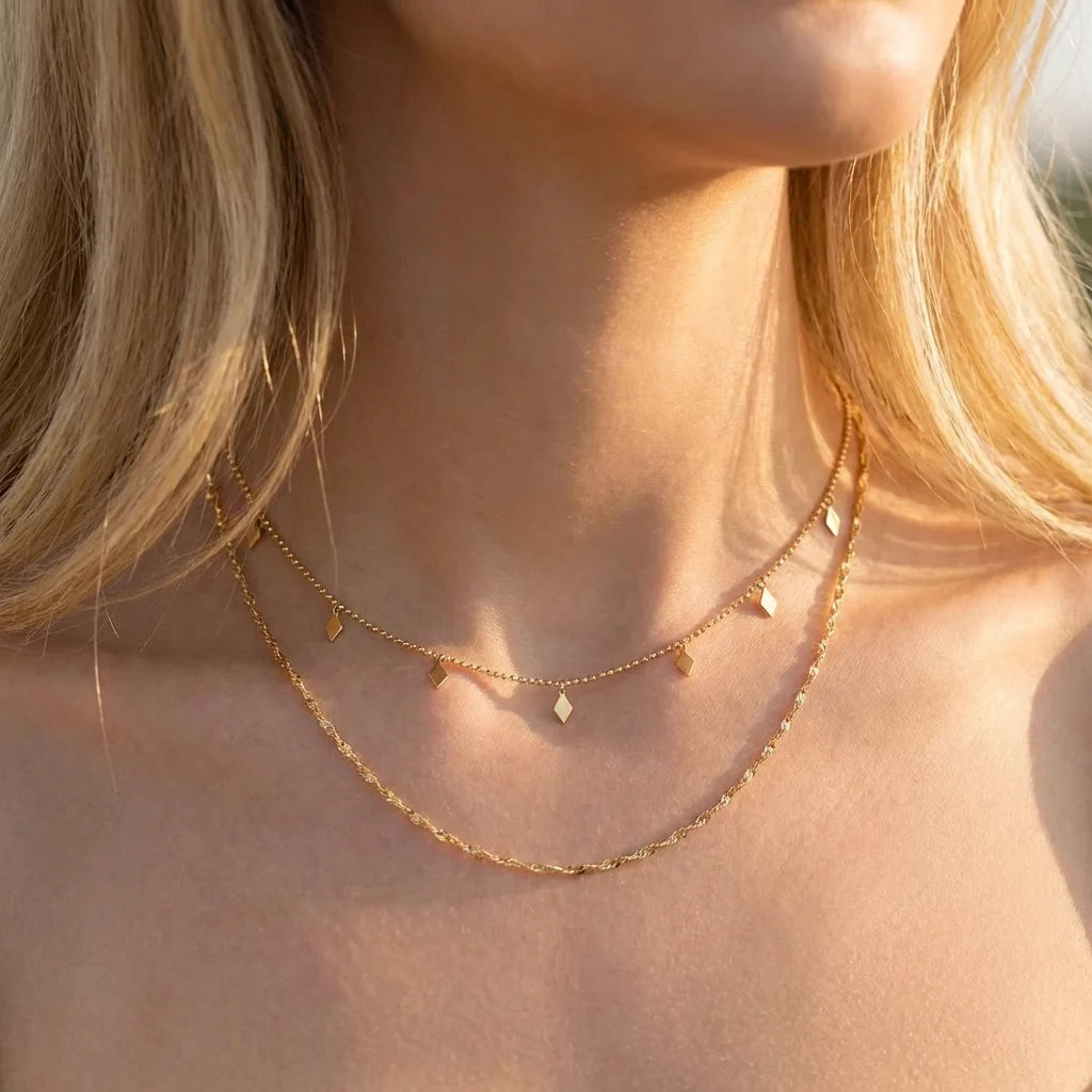 Golden Layers Necklace