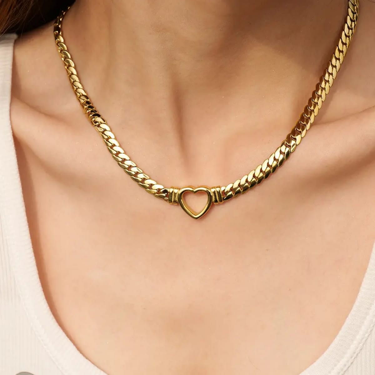 Heart Chain Necklace