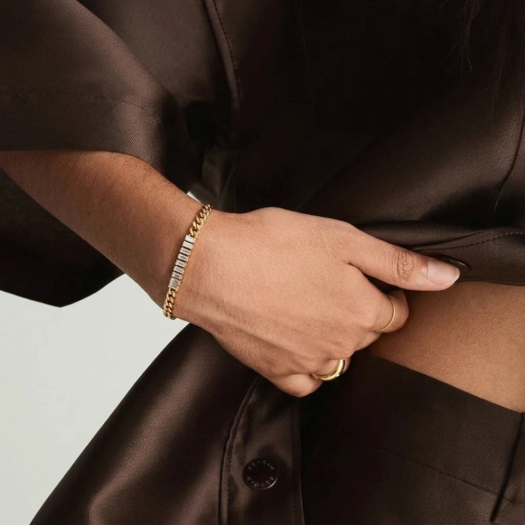 Baguette Chain Bracelet