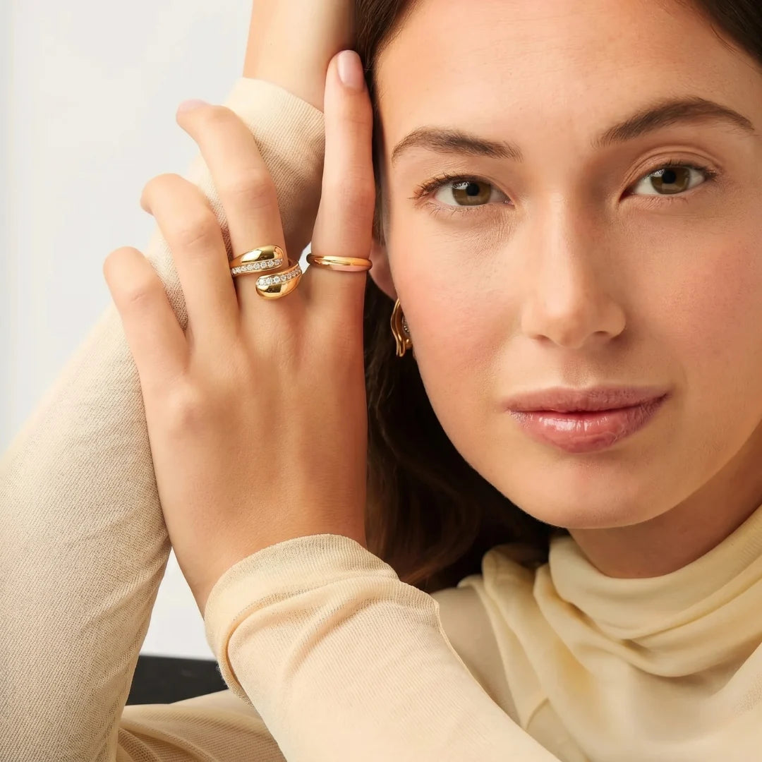 Crystal Wrap Ring