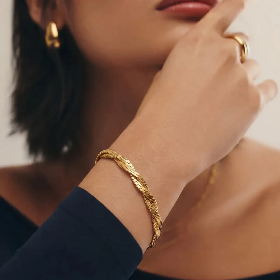 Twisted Herringbone Bracelet
