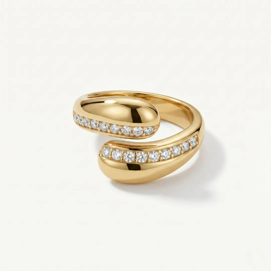 Crystal Wrap Ring
