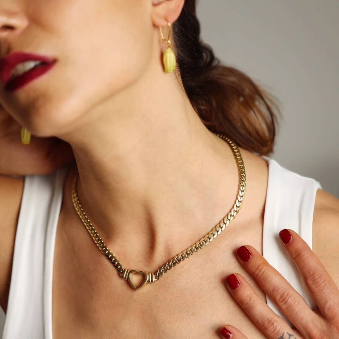 Heart Chain Necklace
