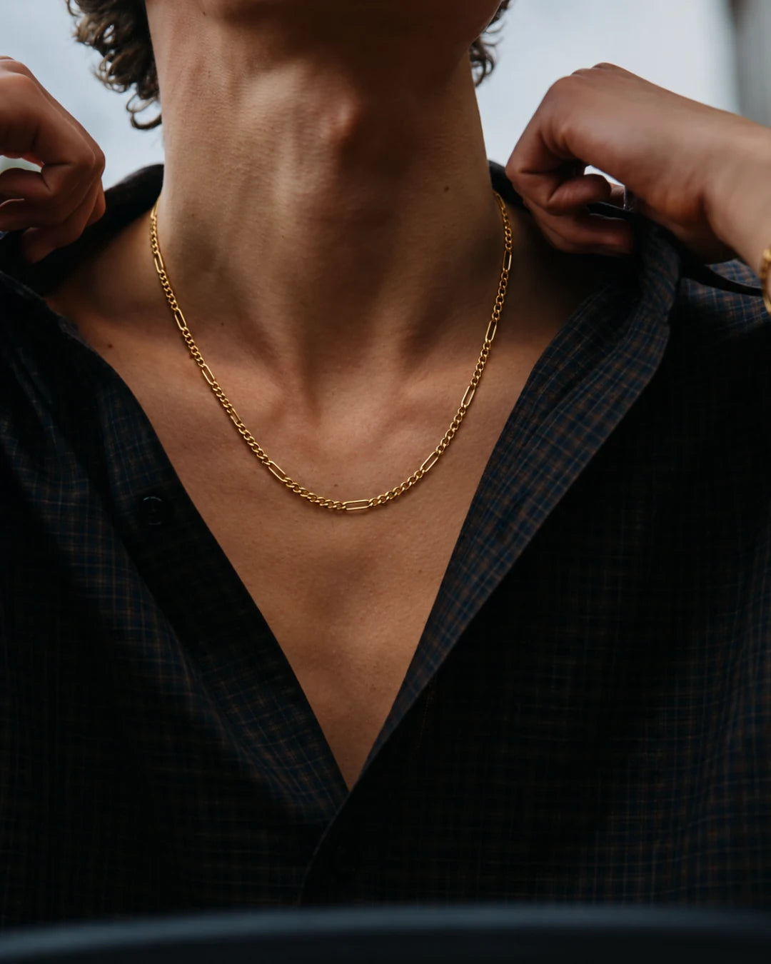 Figaro Chain Necklace for Men