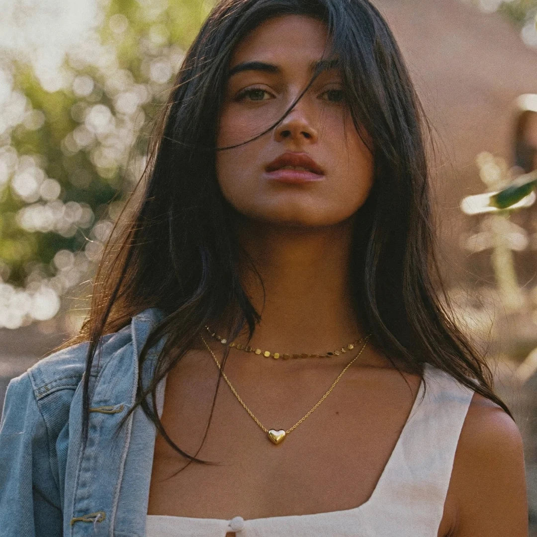 Golden Heart Necklace