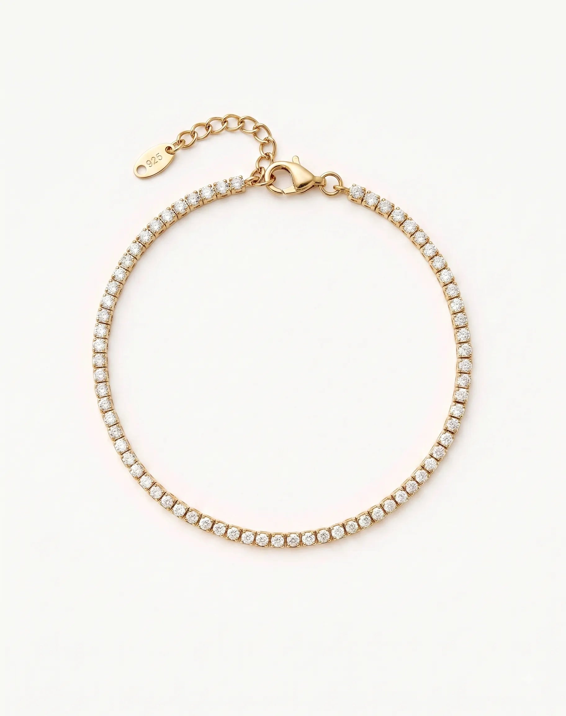 Noir Tennis Bracelet