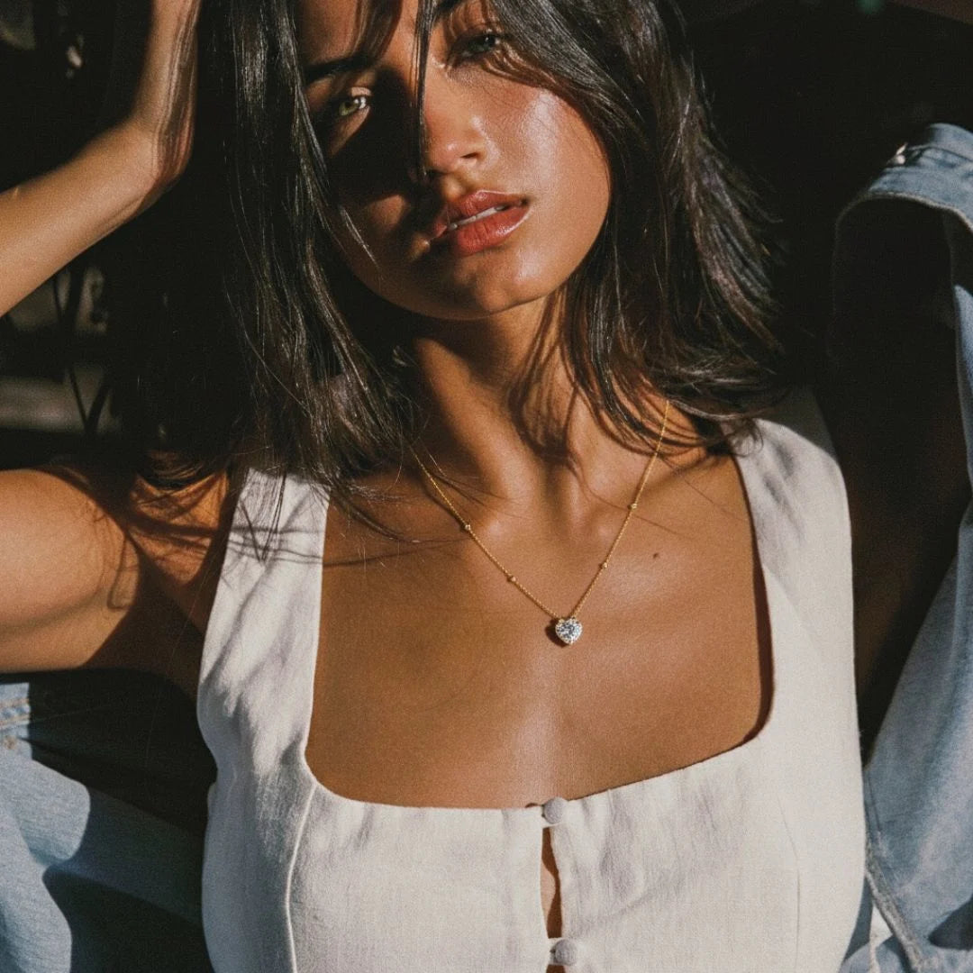 Crystal Heart Necklace