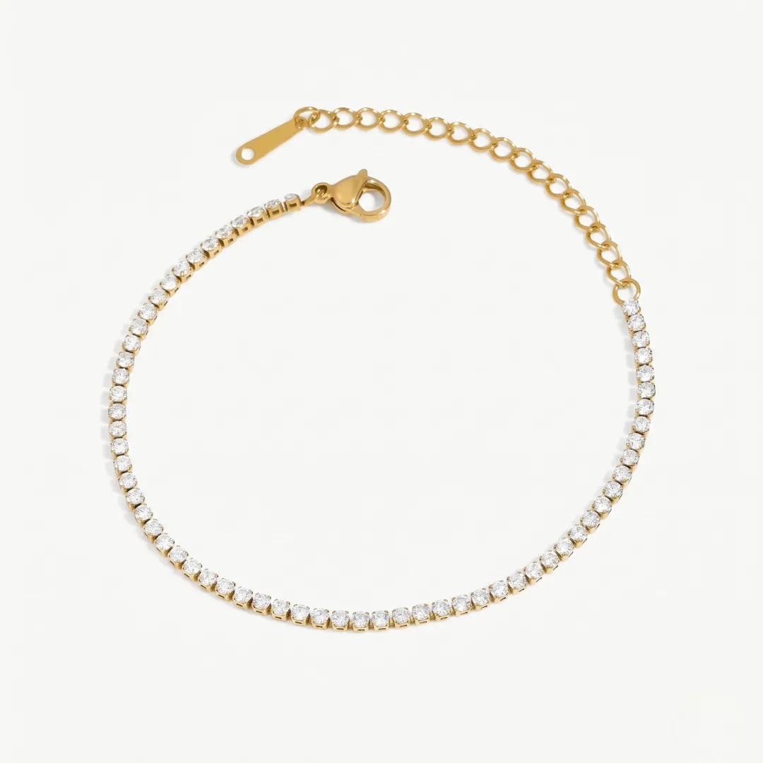 Slim Tennis Bracelet