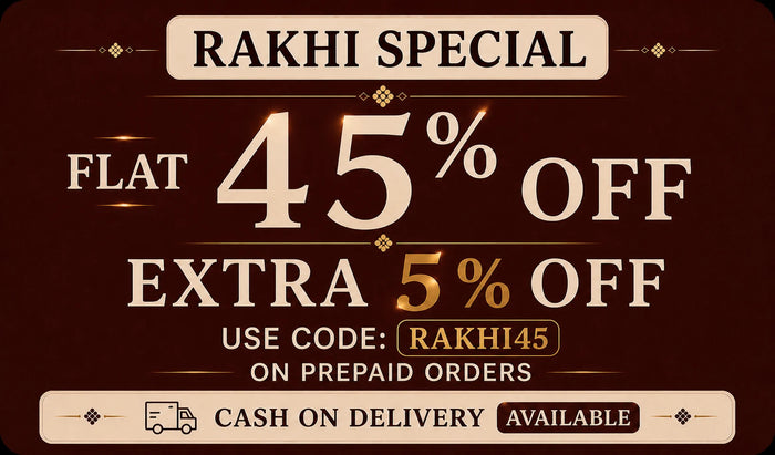 Flat 45% Off + Extra 5% Off