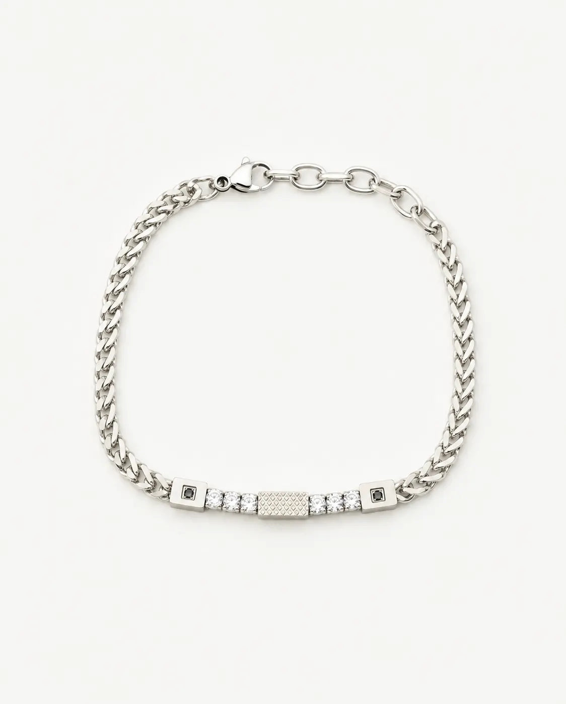 Vector Stone Curb Bracelet