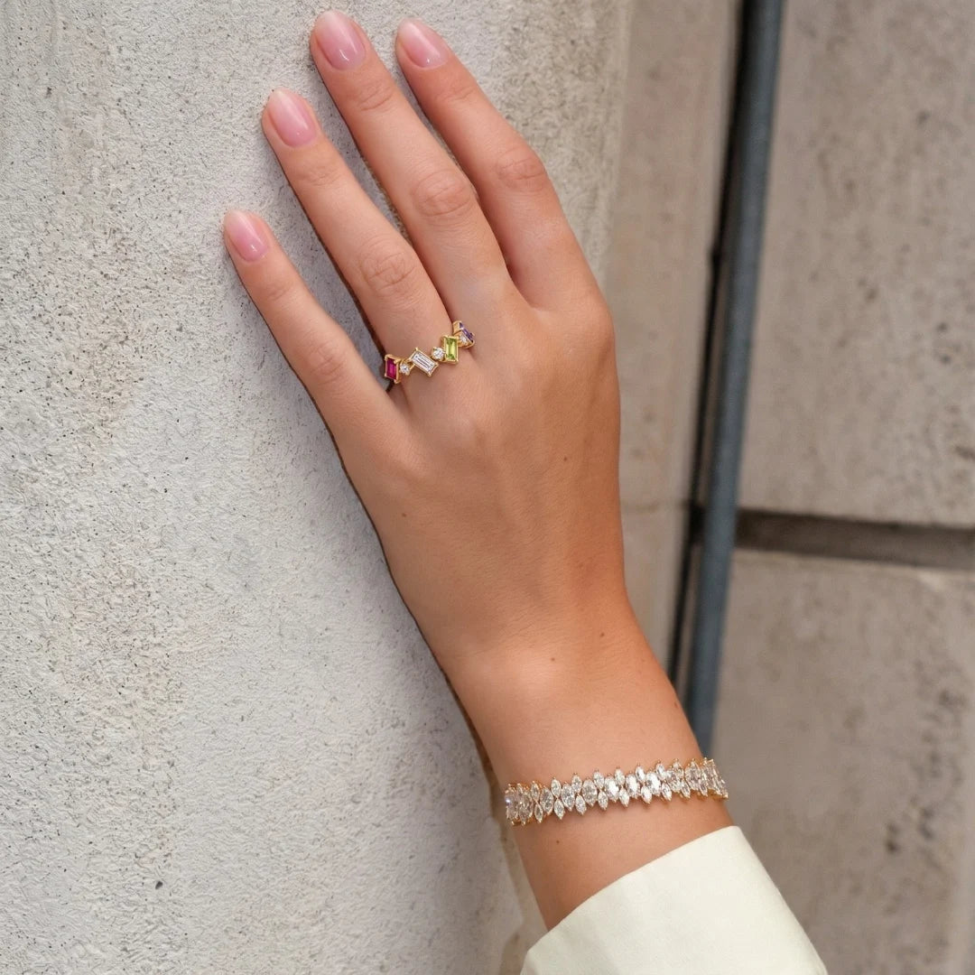Aurora Crown Ring