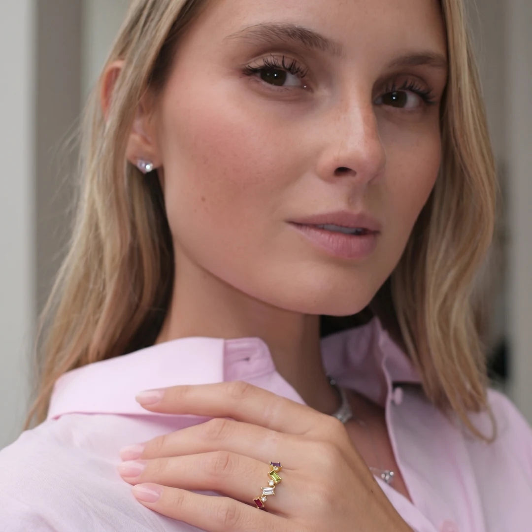 Aurora Crown Ring