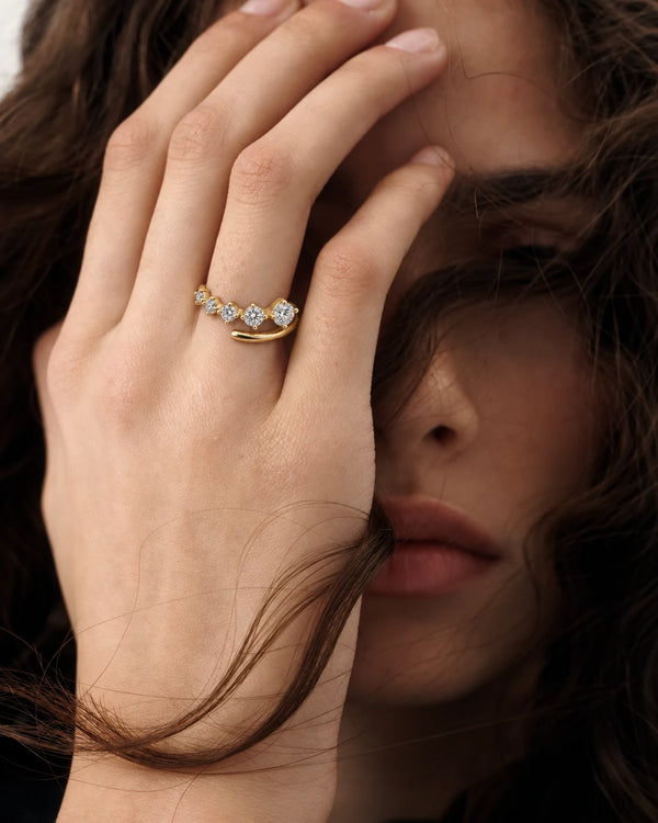 Crystal Ascent Ring for Women