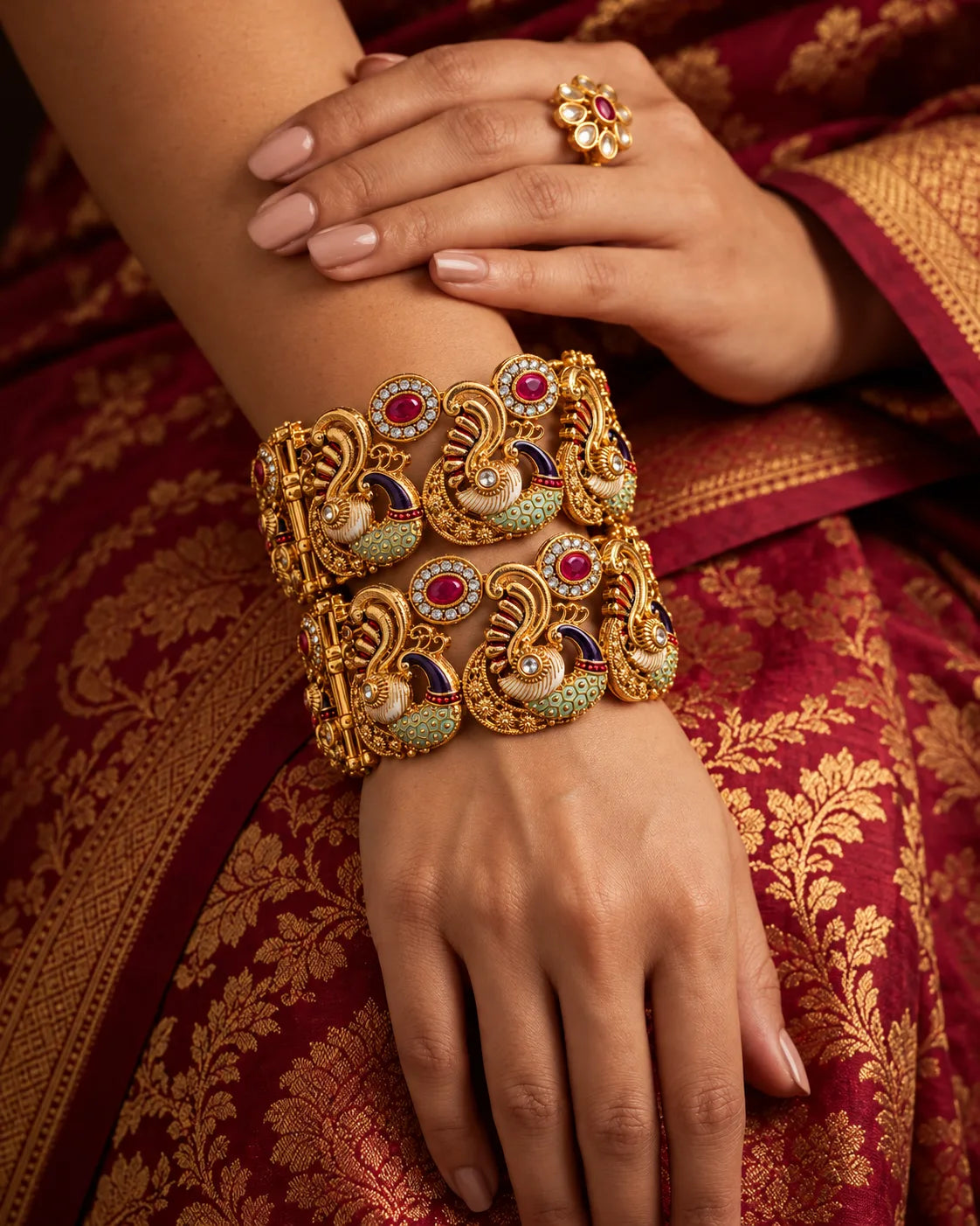 Kalapi Peacock Kada
