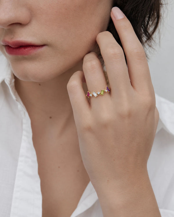 Just-Engaged Sweetheart Jewelled Ring for Women