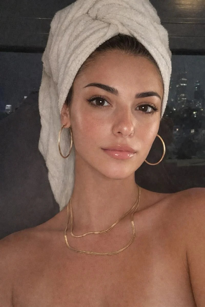 Thin Hoop Earrings