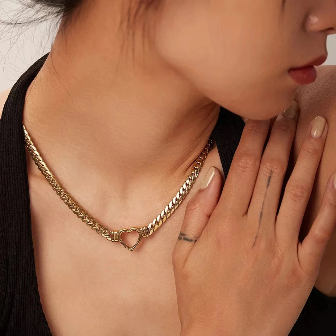 Heart Chain Necklace