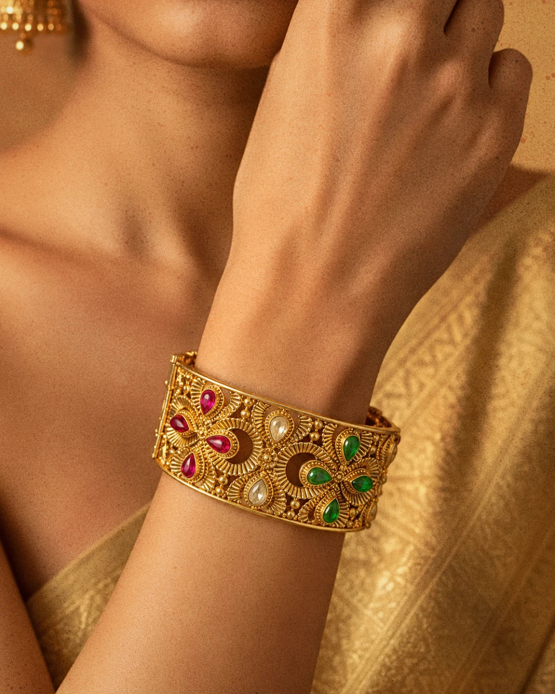 Shahi Bagh Jewelled Kadas