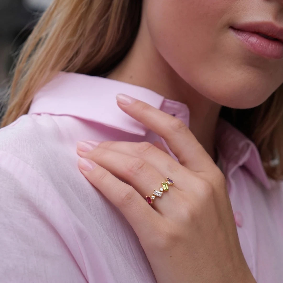 Aurora Crown Ring