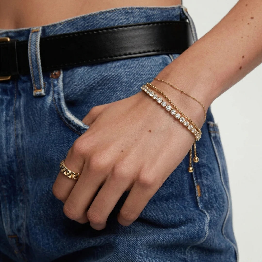 Slider Tennis Bracelet