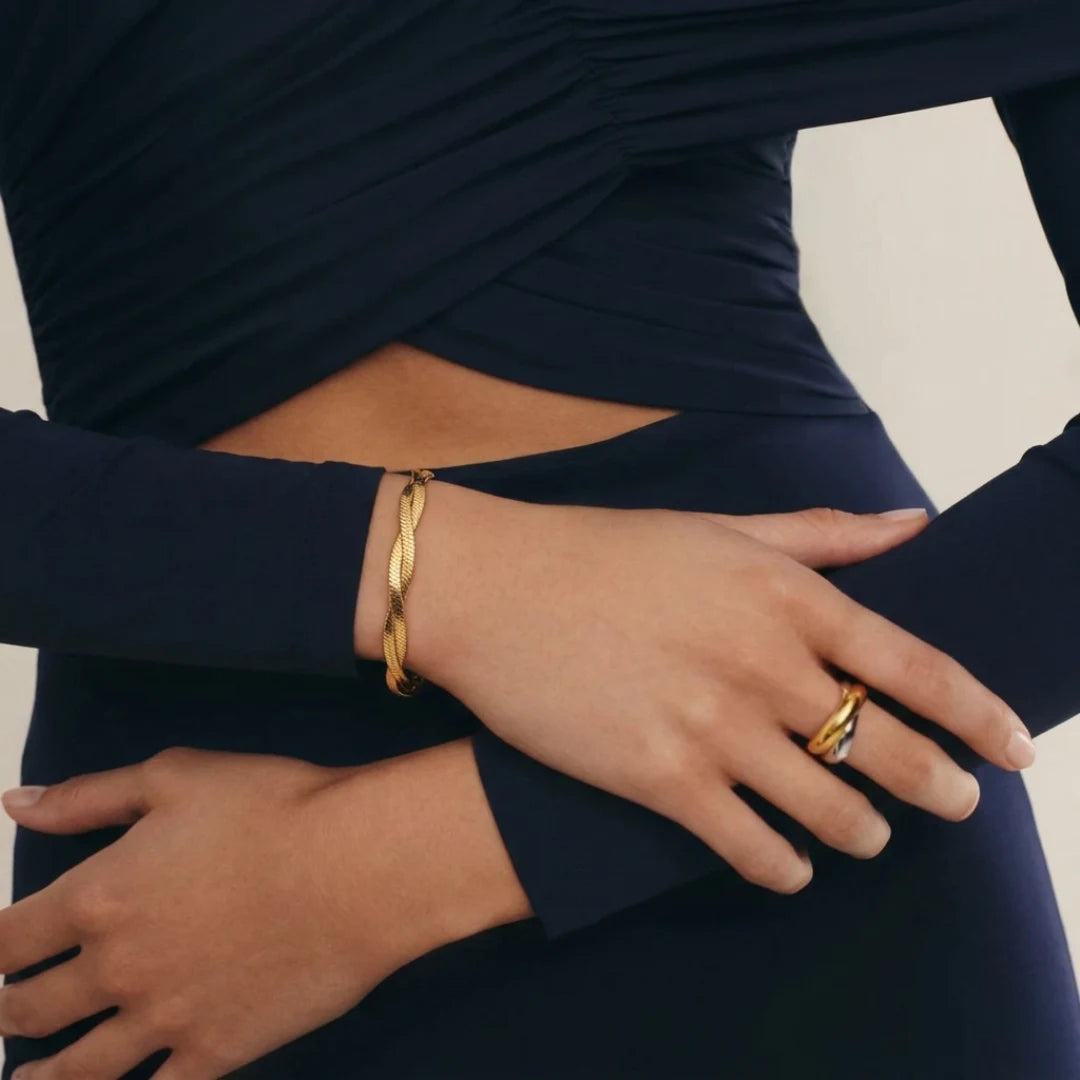 Twisted Herringbone Bracelet
