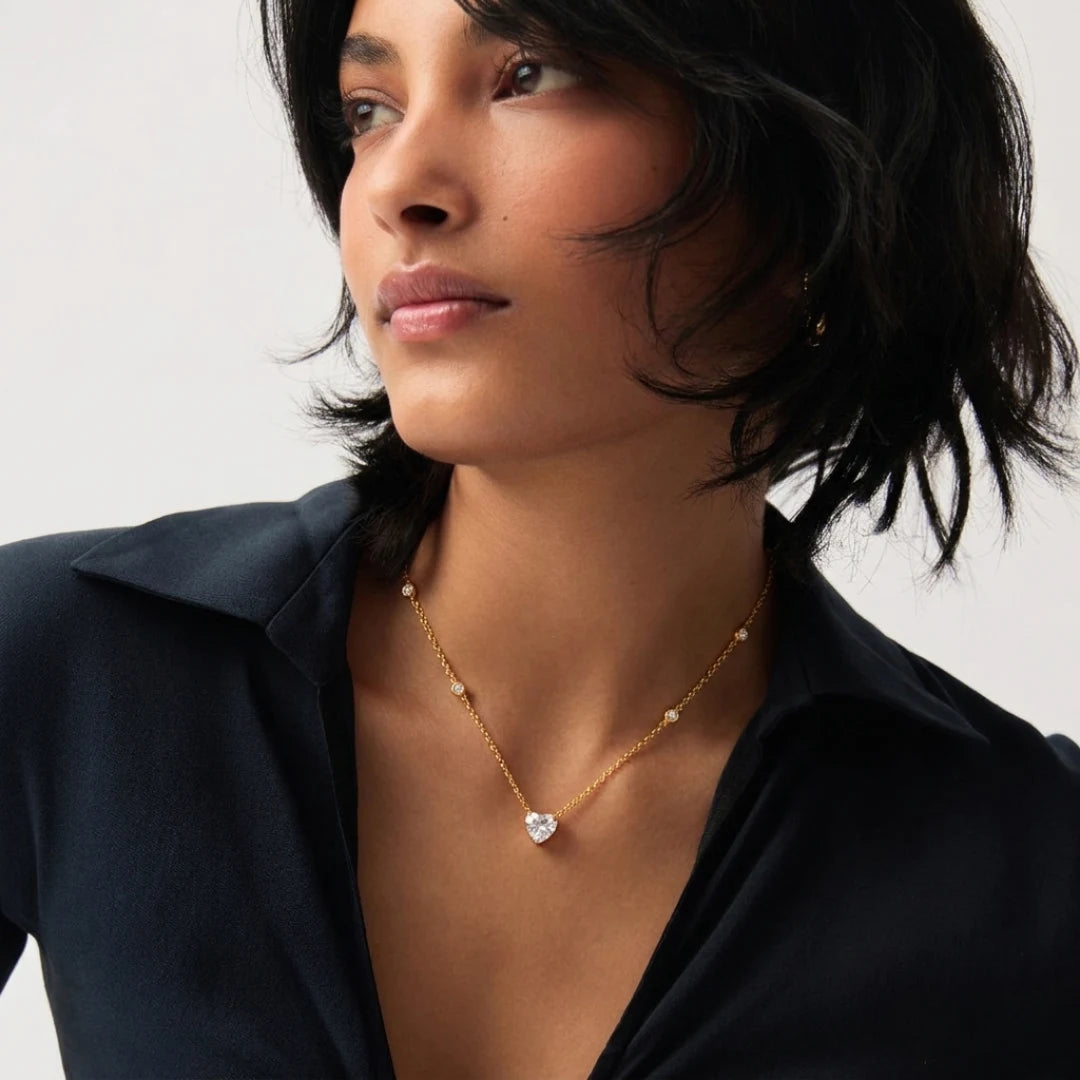 Crystal Heart Necklace