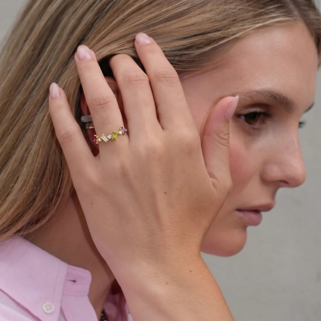 Aurora Crown Ring