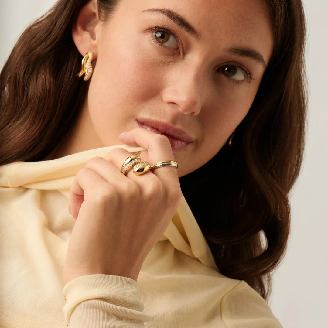 Crystal Wrap Ring