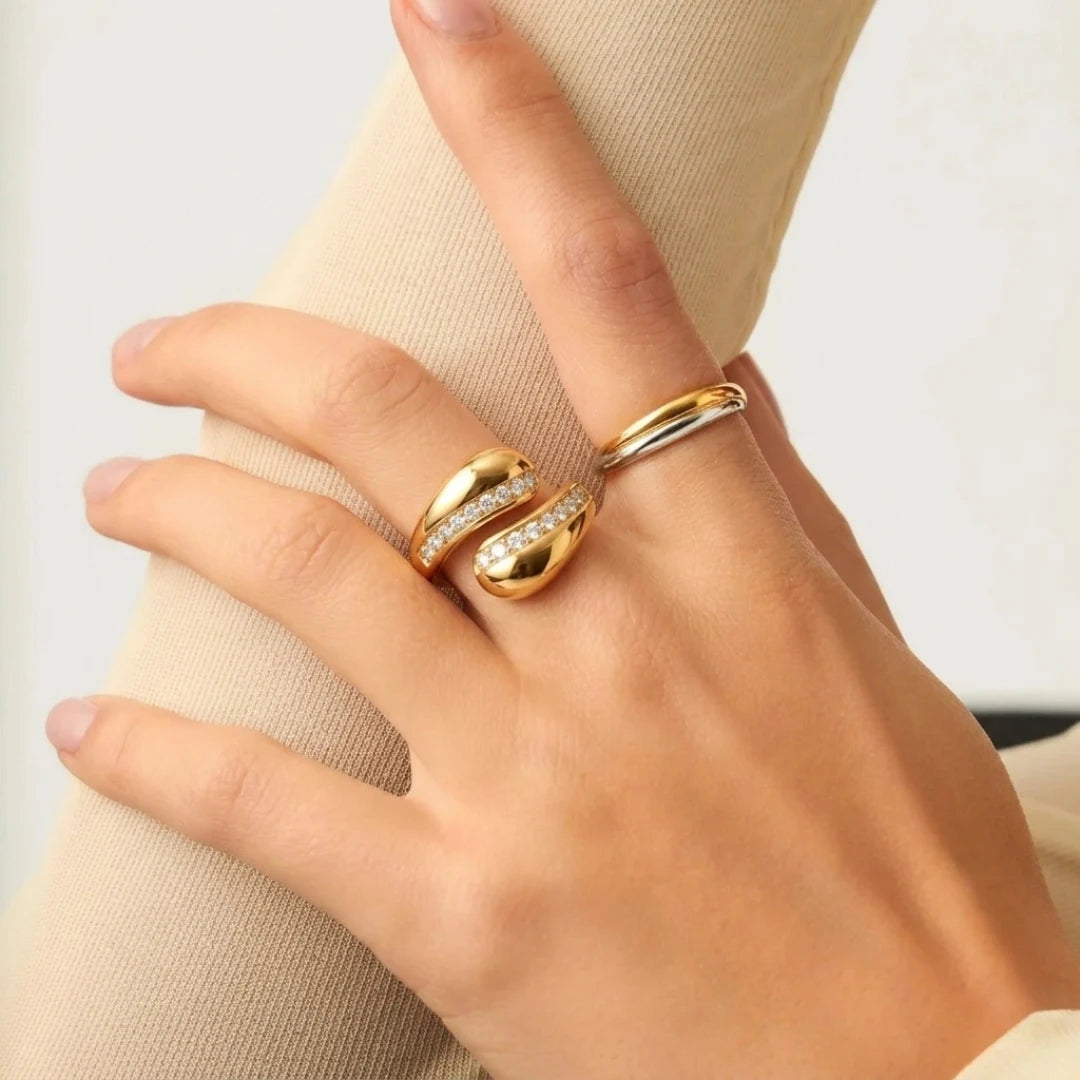 Crystal Wrap Ring