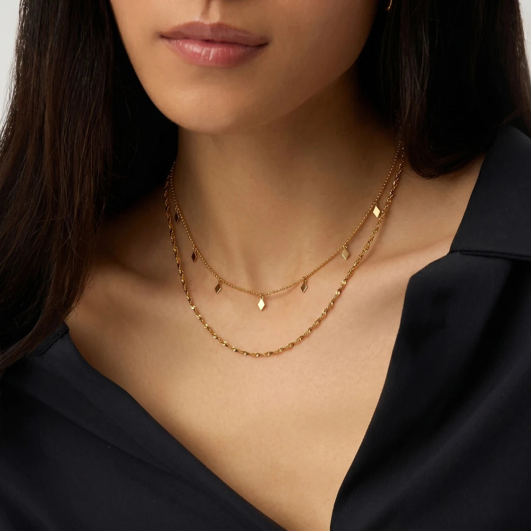 Golden Layers Necklace